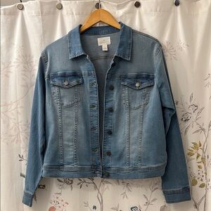 Caslon denim jacket, size L